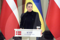 News conference of Ukrainian President and Danish PM in Kyiv