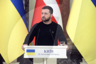 News conference of Ukrainian President and Danish PM in Kyiv