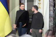 News conference of Ukrainian President and Danish PM in Kyiv
