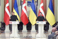 News conference of Ukrainian President and Danish PM in Kyiv
