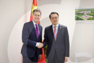 Energy Secretary Ed Miliband attends COP29