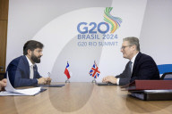 Prime Minister Keir Starmer attends the G20 Summit in Brazil