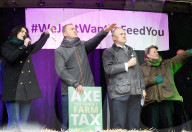 Farmers rally and protest in Whitehall, Westminster, London, UK.