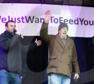 Farmers rally and protest in Whitehall, Westminster, London, UK.