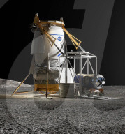 Musk and Bezos space companies to develop lunar cargo landers