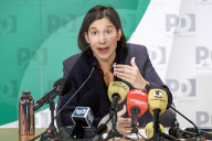 Roma - Conferenza stampa di Elly Schlein sull&#x2019;esito delle elezioni regionali
Roma - Conferenza stampa di Elly Schlein sull&#x2019;esito delle elezioni regionali