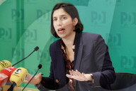 Roma - Conferenza stampa di Elly Schlein sull&#x2019;esito delle elezioni regionali
Roma - Conferenza stampa di Elly Schlein sull&#x2019;esito delle elezioni regionali