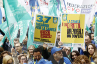 Roma - Sciopero del personale sanitario