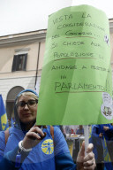 Roma - Sciopero del personale sanitario