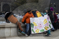 Milano - Marcia per i Diritti organizzata da Unicef e sfilata dei bambini