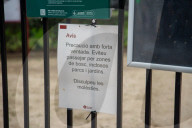 Barcelona - Strong winds in Barcelona