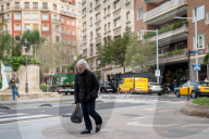 Barcelona - Strong winds in Barcelona