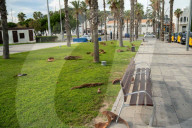 Barcelona - Strong winds in Barcelona