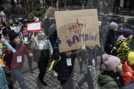 Milano - Marcia per i Diritti organizzata da Unicef e sfilata dei bambini