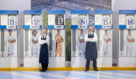 Sotheby's Football Club lockers sale preview at Sotheby's, London, UK.