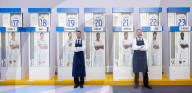 Sotheby's Football Club lockers sale preview at Sotheby's, London, UK.