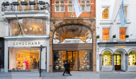 Christmas shopping in Regent Street, London, UK.