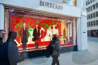 Christmas shopping in Regent Street, London, UK.