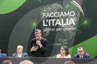 Il leader di Azione Carlo Calenda partecipa all\'Assemblea generale dell'ANCI