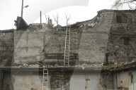 Dnipro after Russian missile attac