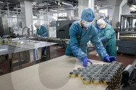Seafood processing production complex in Zaporizhzhia, Ukraine