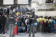 Blitz di Extinction Rebellion davanti al Viminale