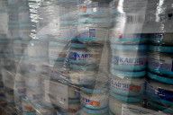 Seafood processing production complex in Zaporizhzhia, Ukraine