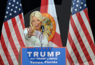 Trump campaigns in Florida