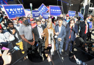 Protests during Philadelphia ballot counting in US election