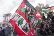 Porta Romana,  59&#xb0; Corteo pro-palestina a Milano