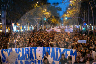 Barcelona, Massive housing protest in Barcelona