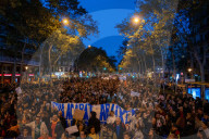Barcelona, Massive housing protest in Barcelona