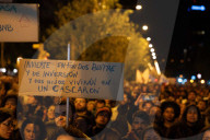 Barcelona_Massive housing protest in Barcelona