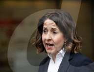 Guests depart for Sunday with Laura Kuenssberg at the BBC, Broadcasting House, London, UK.