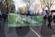 Manifestazione Forze dell'Ordine e Militari per denunciare le Continue aggressioni subite durante le manifestazioni di piazza durante il controllo del territorio e all'interno degli istituti di pena presso Torino