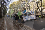 Manifestazione Forze dell'Ordine e Militari per denunciare le Continue aggressioni subite durante le manifestazioni di piazza durante il controllo del territorio e all'interno degli istituti di pena presso Torino
