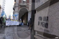Manifestazione Forze dell'Ordine e Militari per denunciare le Continue aggressioni subite durante le manifestazioni di piazza durante il controllo del territorio e all'interno degli istituti di pena presso Torino