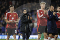 Premier League match between Ipswich Town and Manchester United at Portman Road, Ipswich, UK.