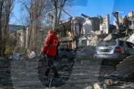 Russian military launch missile strike on central Odesa