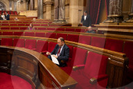 Plenary session in the Parliament of Catalonia