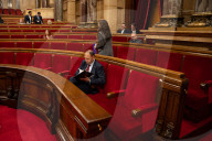 Plenary session in the Parliament of Catalonia