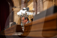 Plenary session in the Parliament of Catalonia