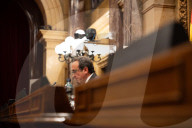 Plenary session in the Parliament of Catalonia