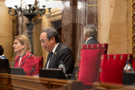 Plenary session in the Parliament of Catalonia