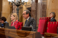 Plenary session in the Parliament of Catalonia