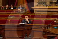 Plenary session in the Parliament of Catalonia