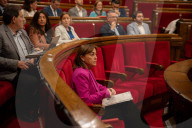 Plenary session in the Parliament of Catalonia