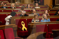 Plenary session in the Parliament of Catalonia