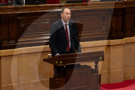 Plenary session in the Parliament of Catalonia