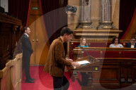 Plenary session in the Parliament of Catalonia
